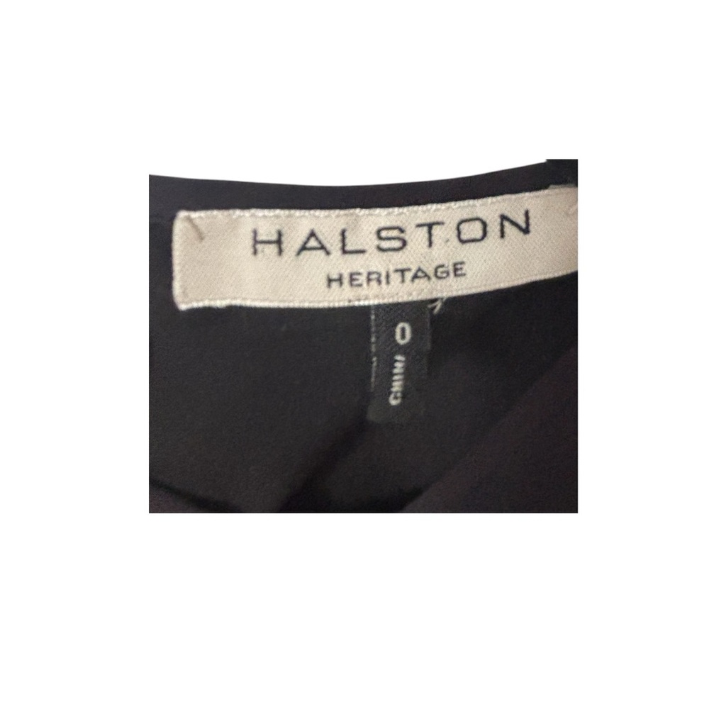 Halston Heritage Silk Hi-Low Dress - Picture 5 of 5